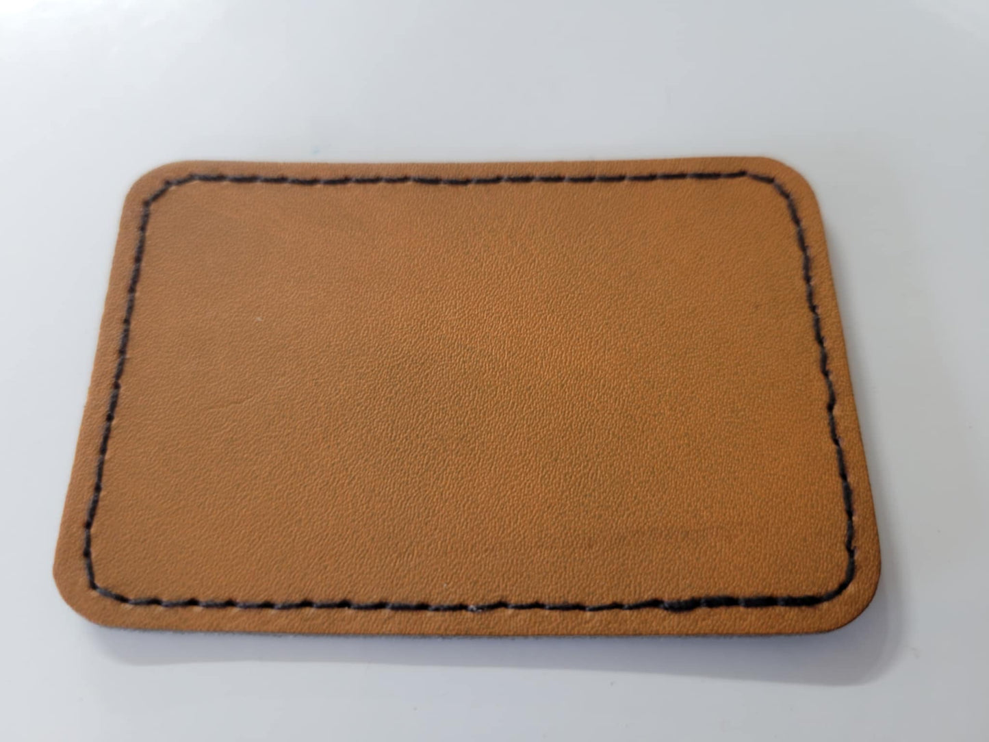 Leatherette Patches Adhesive Faux Leather Patches 3 x 2 Inch Rectangle with Rounded edges