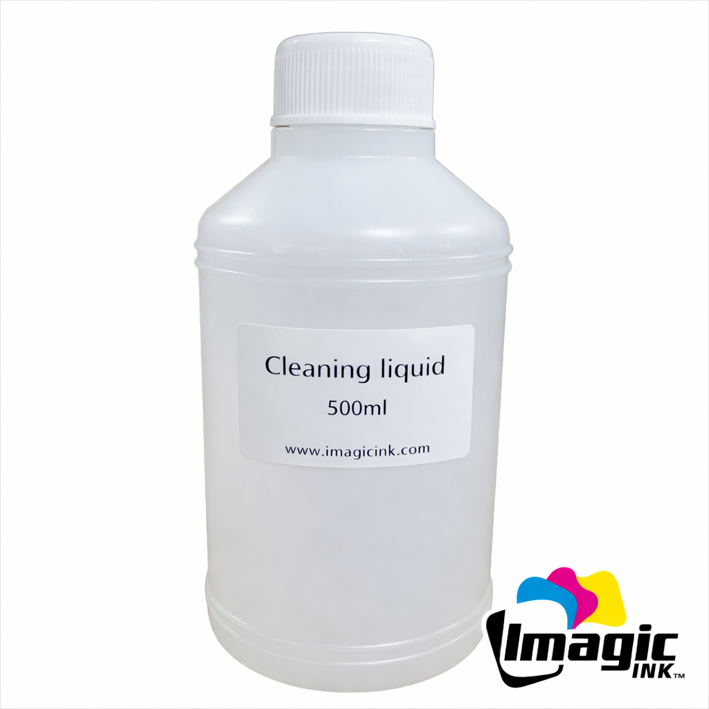 UV Printer Printhead Cleaning Solution by Imagic ink 500ml - UV Cleaner