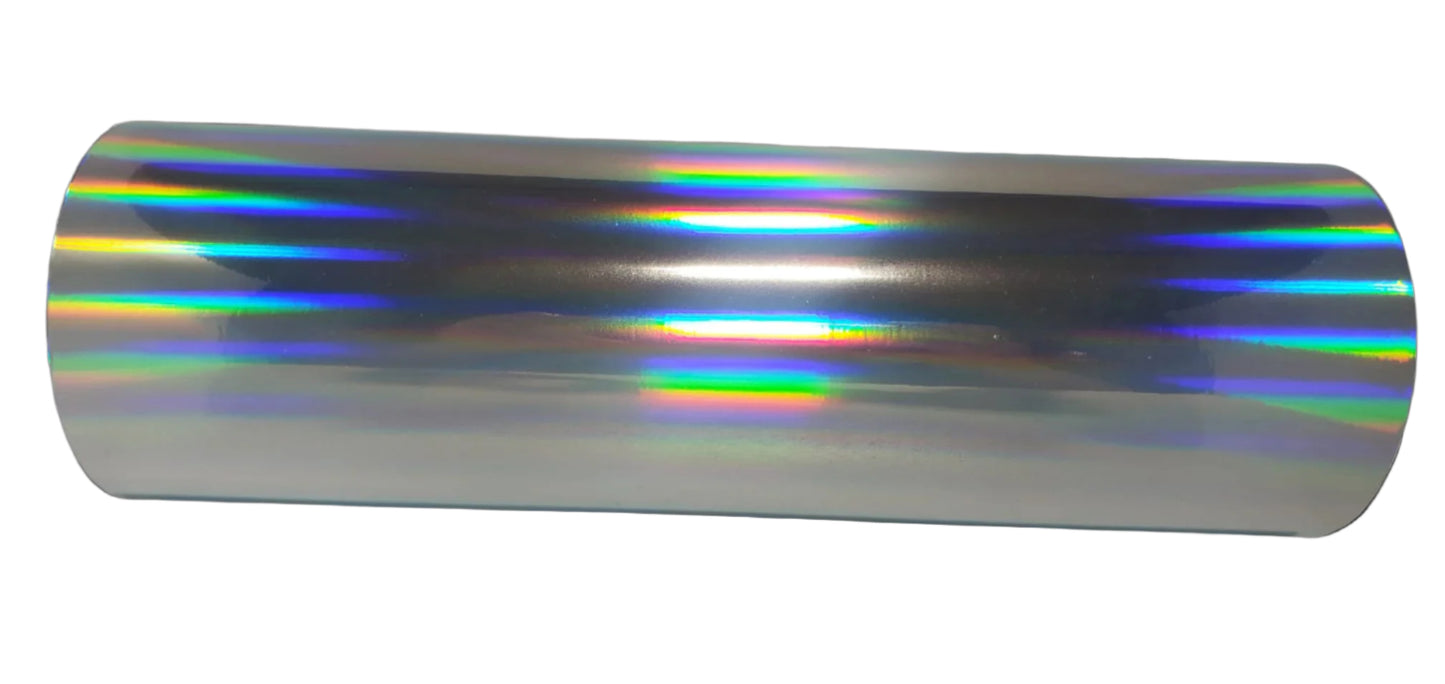 Gold and Silver Foil Foil for UV/DTF 30cm x 50 meters--1 inch diameter roll for 30cm Laminator - Krystal Film