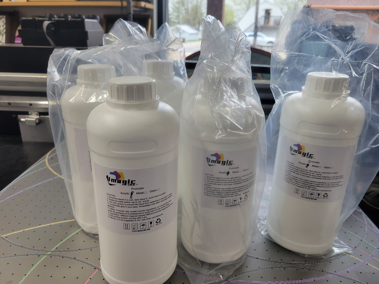 Adhesion Promotor Metal , Glass , Acrylic, Ceramic 1000ML bottles - Imagic Ink