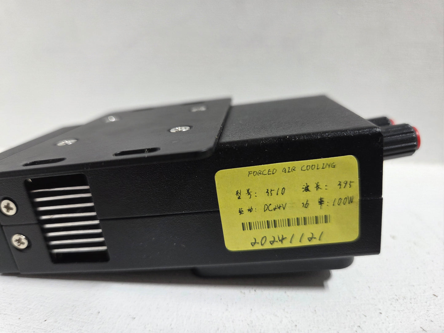 Used 100W UV LED air cooled lamp / light for uv printers
