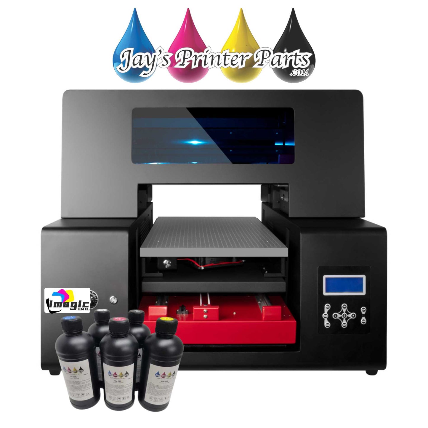 Pre-Order ZZ2C 2 head UV printer Flatbed from Jay's Printers