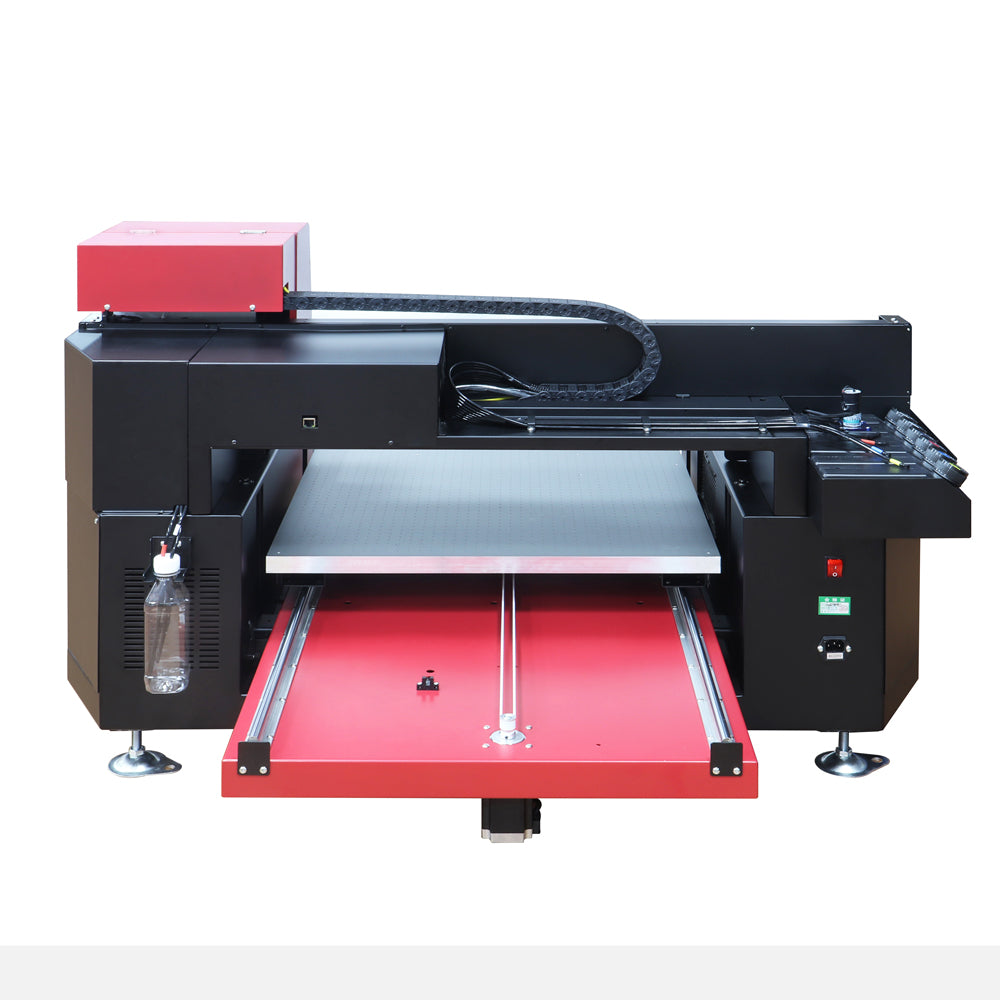 RF-6090GY UV 3 head flatbed Refine Color from Jay's printers 600x900MM 6090 flatbed printer