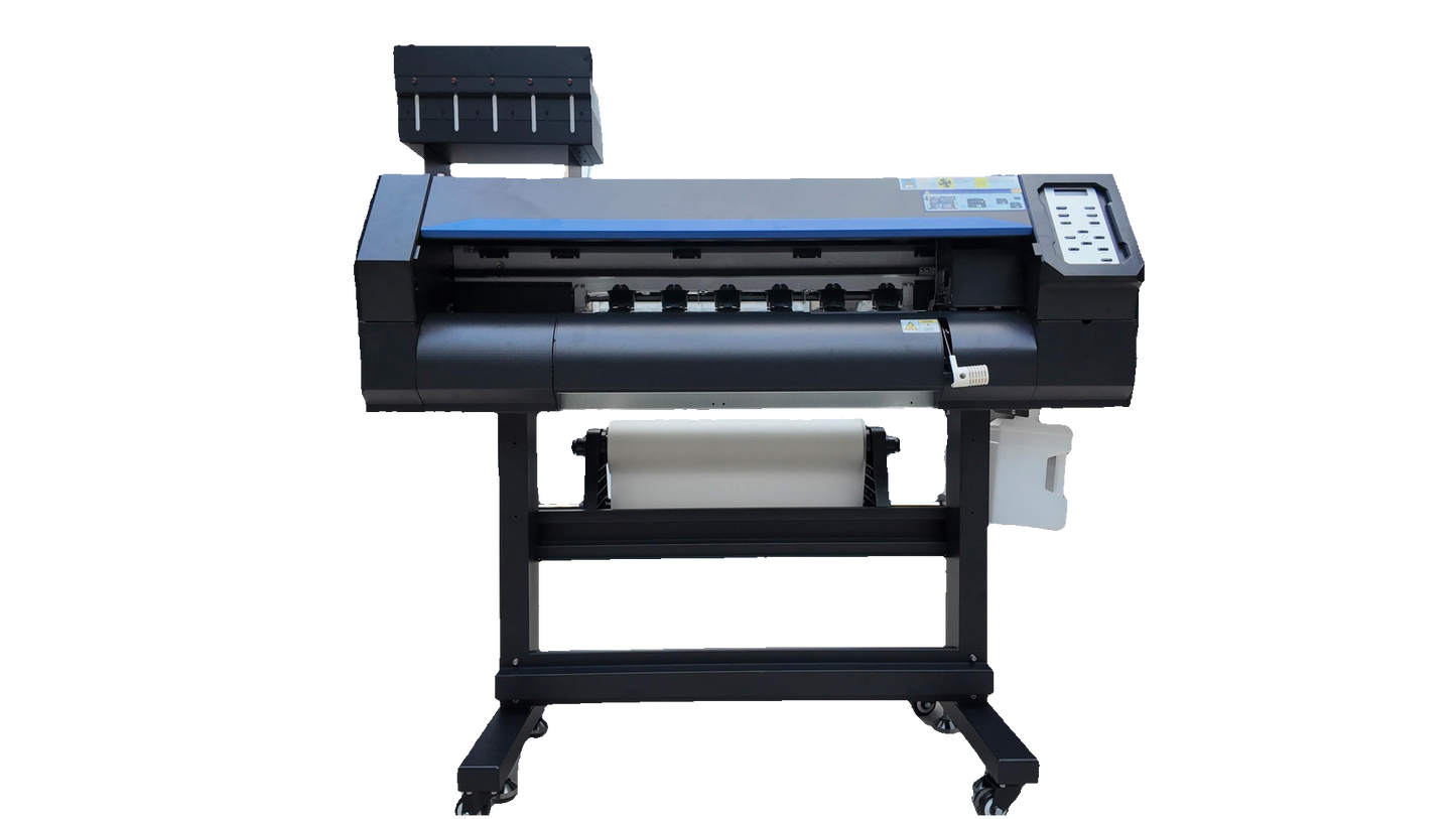In Stock! J24 a 24 inch DTF Printer with Shaker Oven two I1600 printheads Starter Pack