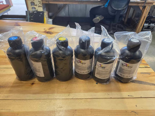 250ml HARD UV Printer Ink by Imagic Ink for Epson xp600 dx5 dx6 all colors CMYK + White and Varnish