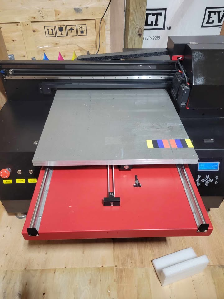 Referbished 6090 with i1600u printheads - RF-6090 Refine Color UV printer