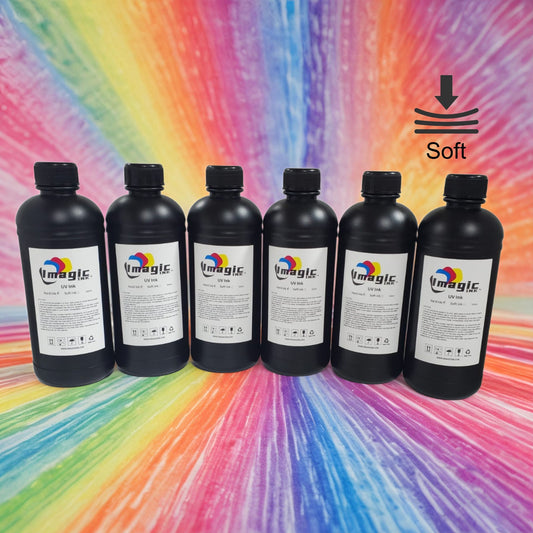 Soft UV Printer Ink for Epson Heads 500ML
