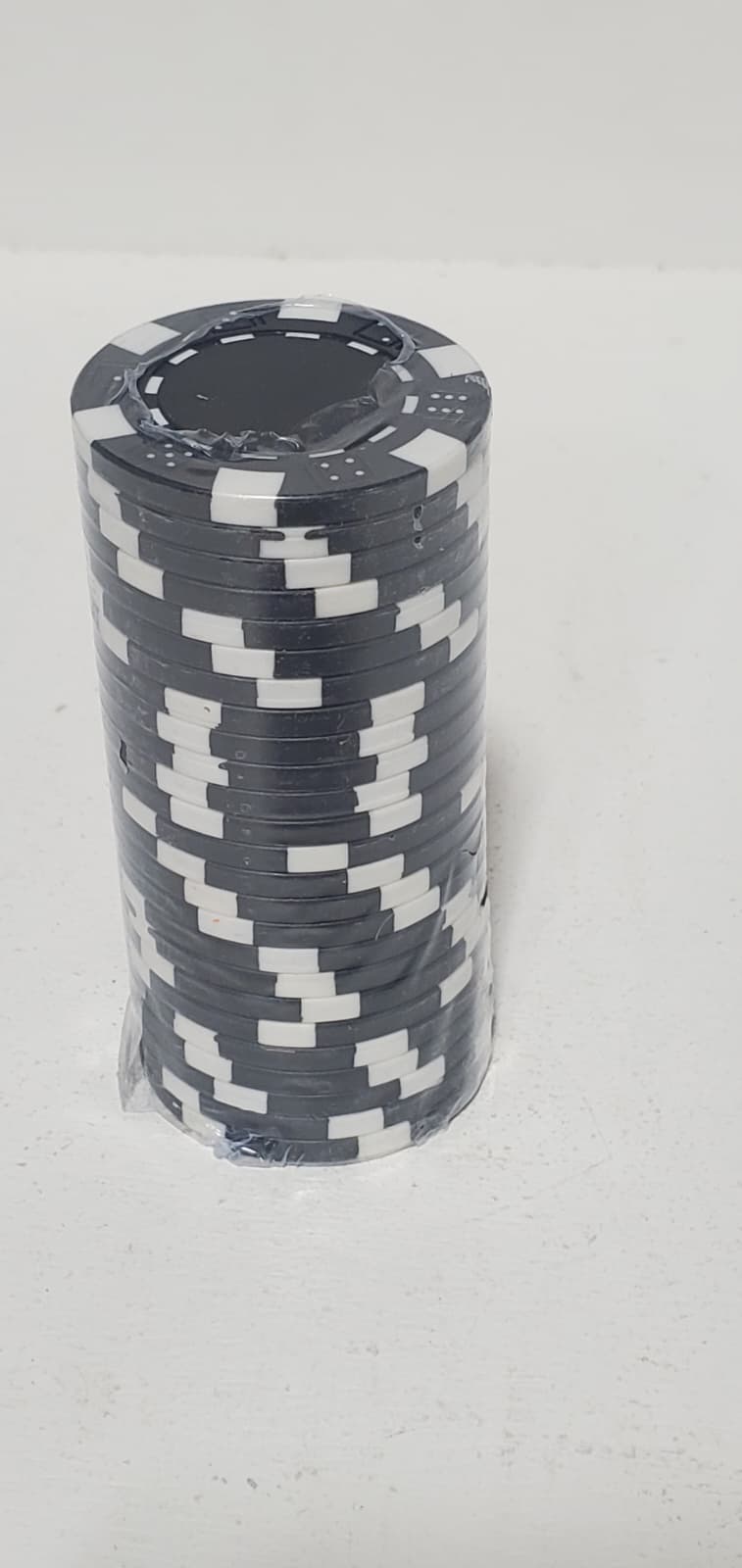 Blank UV Printable Poker Chip Discs - Pack of 20 - Plastic