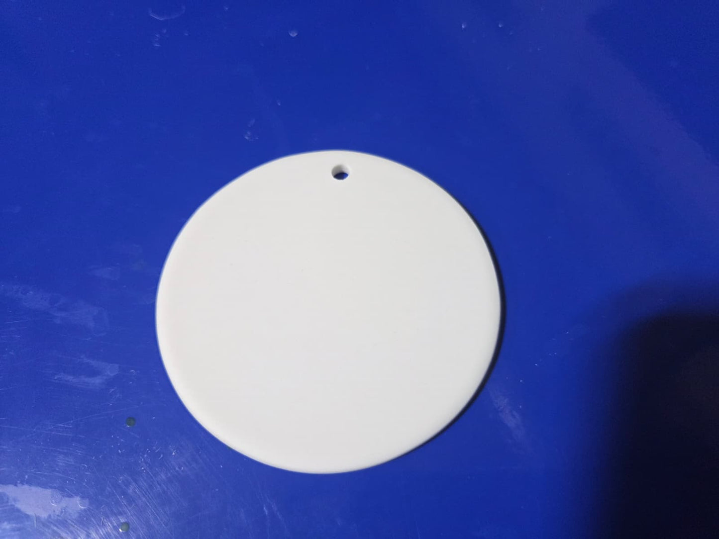 Ceramic UV Printable Ornaments 3in Bulk Wholesale