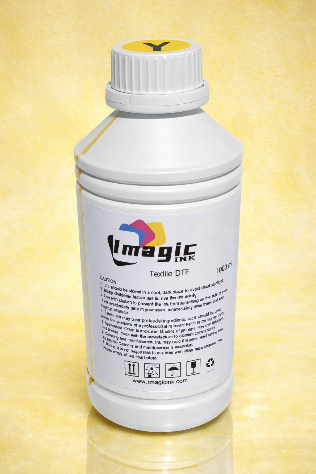 Imagic DTF Ink for DTF Textile T-shirt Printer for Epson xp600 dx5 dx6 all colors CMYK + White 1000ml Bottle 1L Bottles