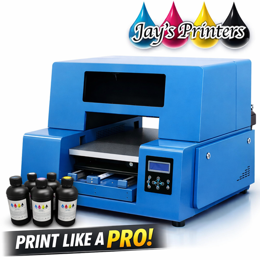 In-Stock JC2C 2 head  UV printer Flatbed  from Jay's Printers 2C
