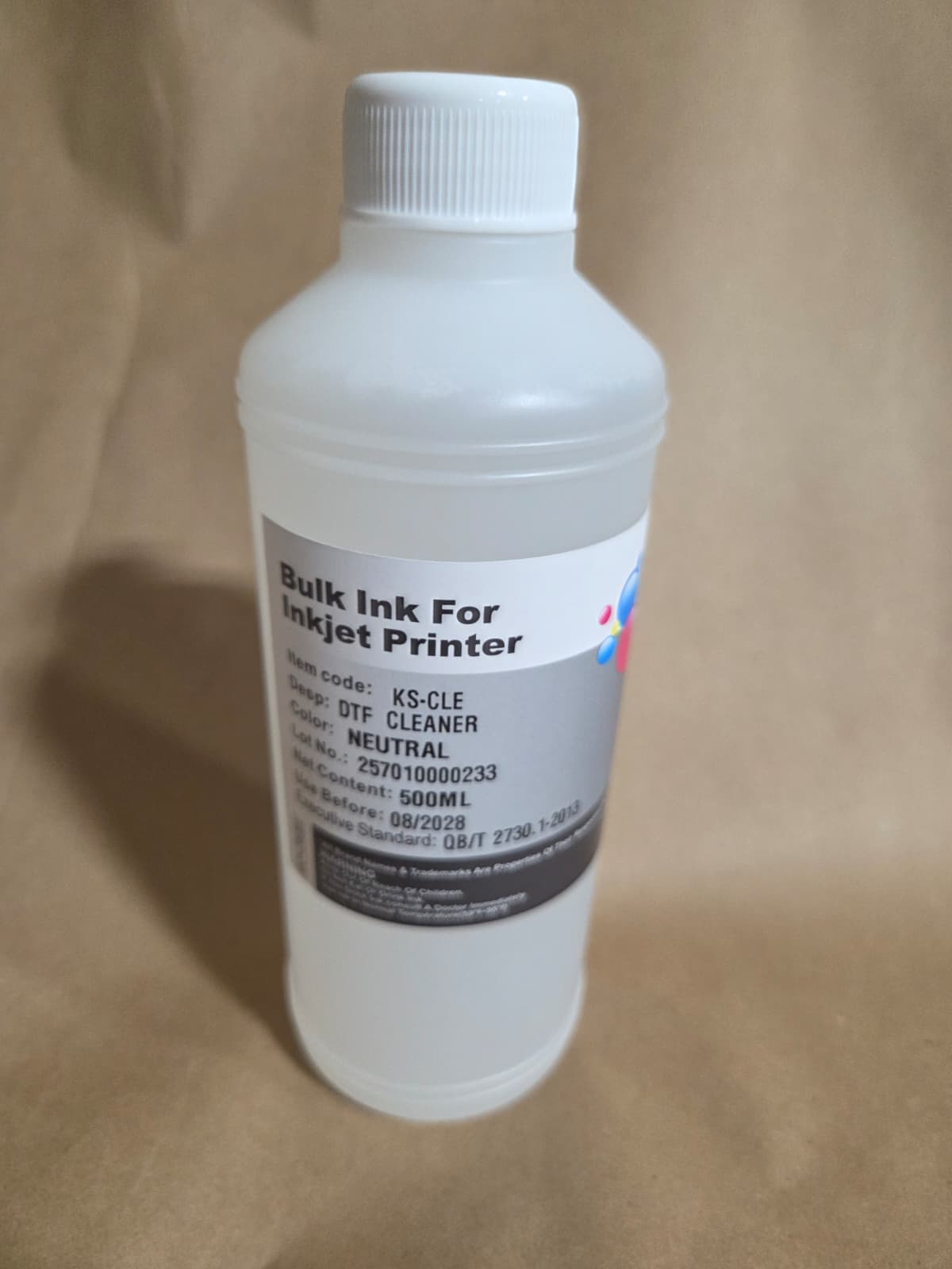 DTF DTG Cleaning Liquid 500ml (normal cleaner) - DTF DTG Cleaner