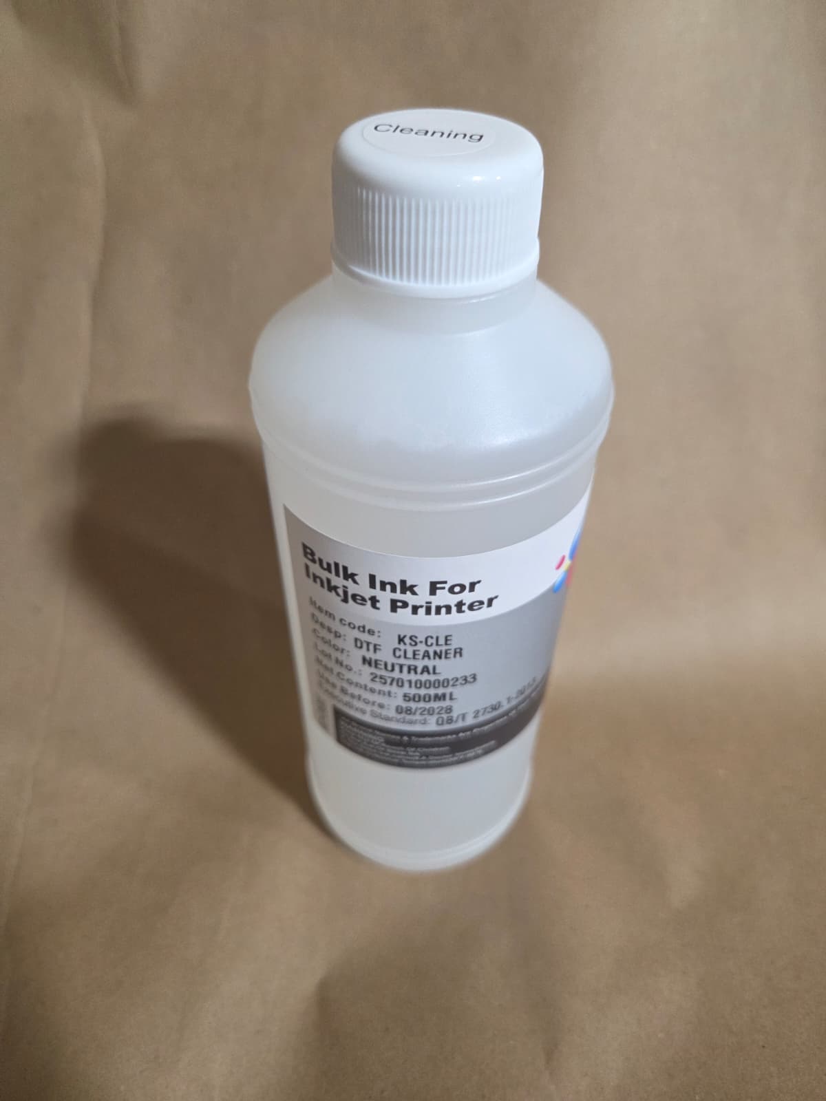 DTF DTG Cleaning Liquid 500ml (normal cleaner) - DTF DTG Cleaner