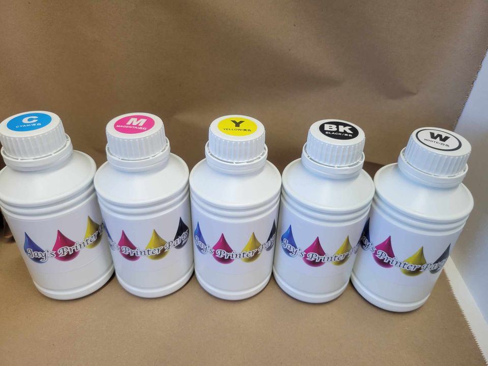 DTG ink 500ml bottles CMYK Direct to Garment Ink