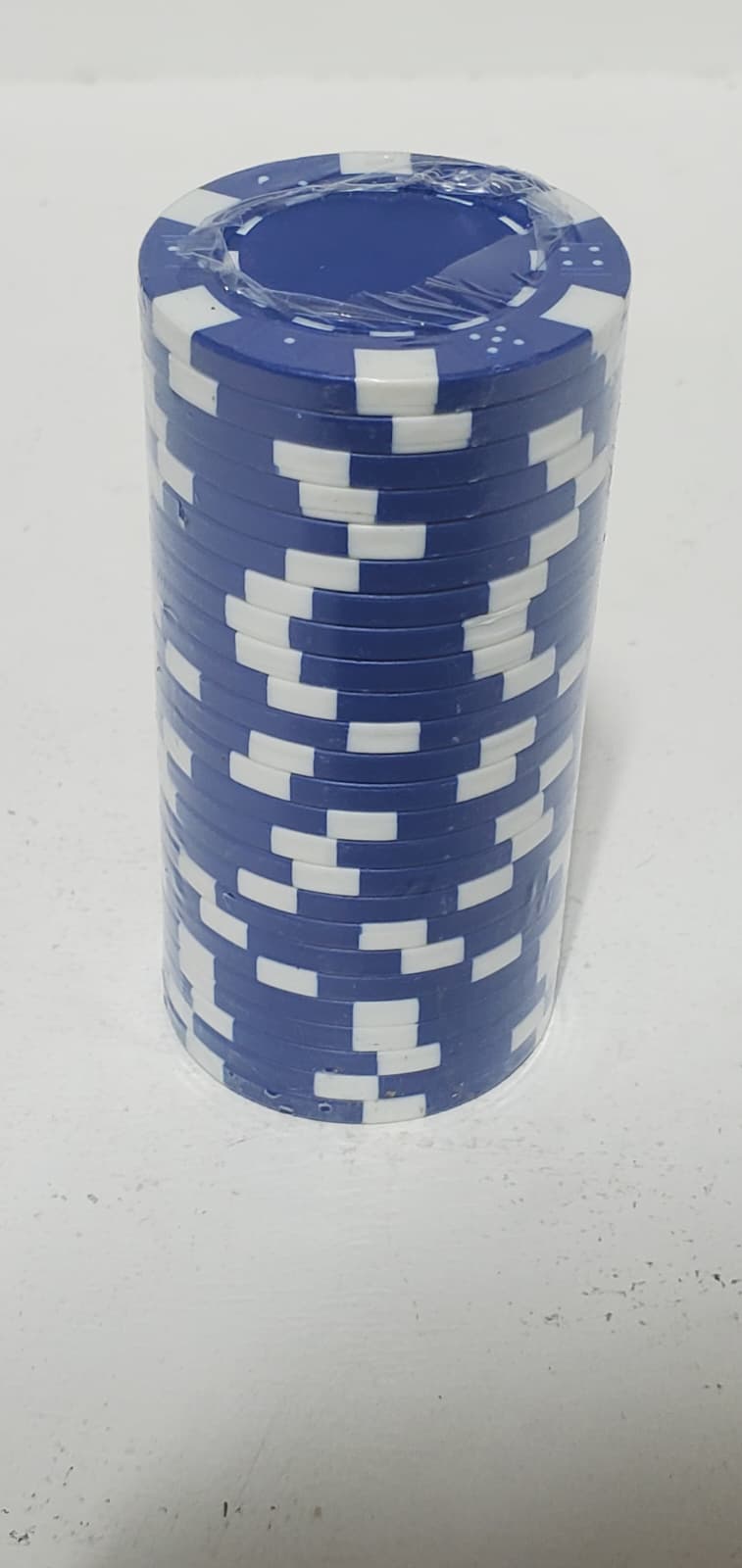 Blank UV Printable Poker Chip Discs - Pack of 20 - Plastic