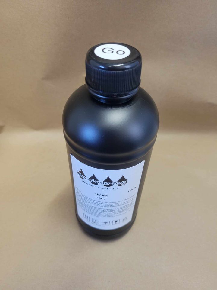 Soft UV Printer Ink for Epson Heads 500ML