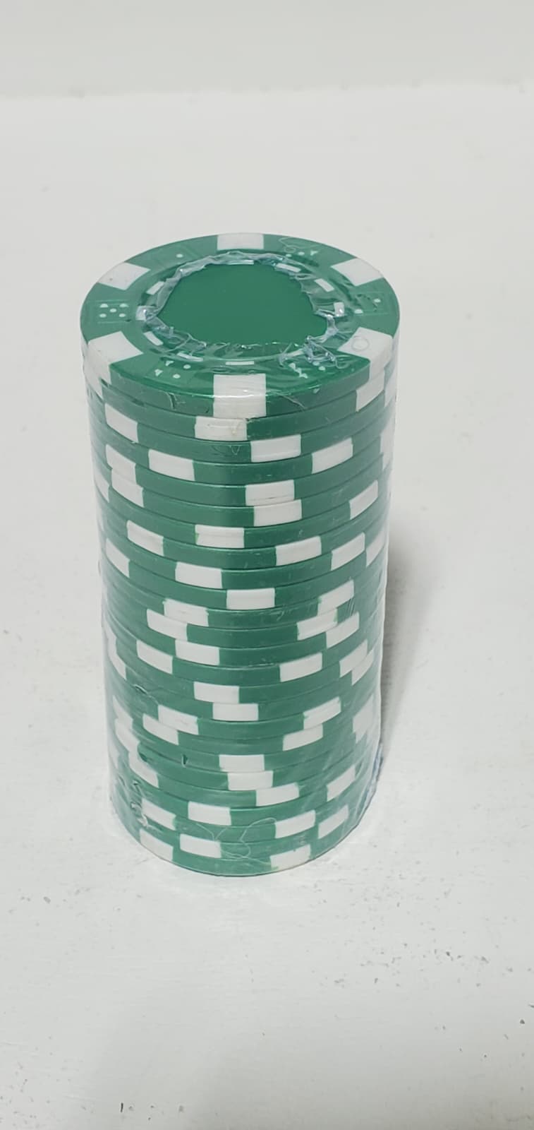 Blank UV Printable Poker Chip Discs - Pack of 20 - Plastic