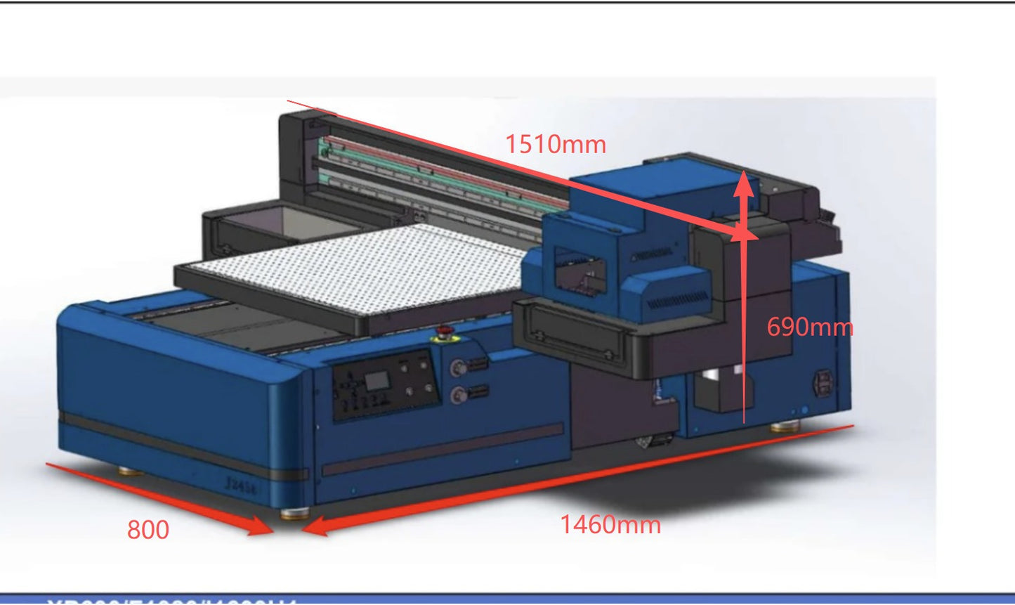 ALL NEW!! Coming soon!!! J36 24x36 inch Signature UV 3 head xp600 from Jay's printers flatbed printer