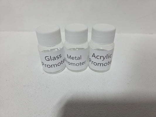 Sample Promotor Pack Adhesion Promotor Metal , Glass , Acrylic, Ceramic sample bottles - Imagic Ink