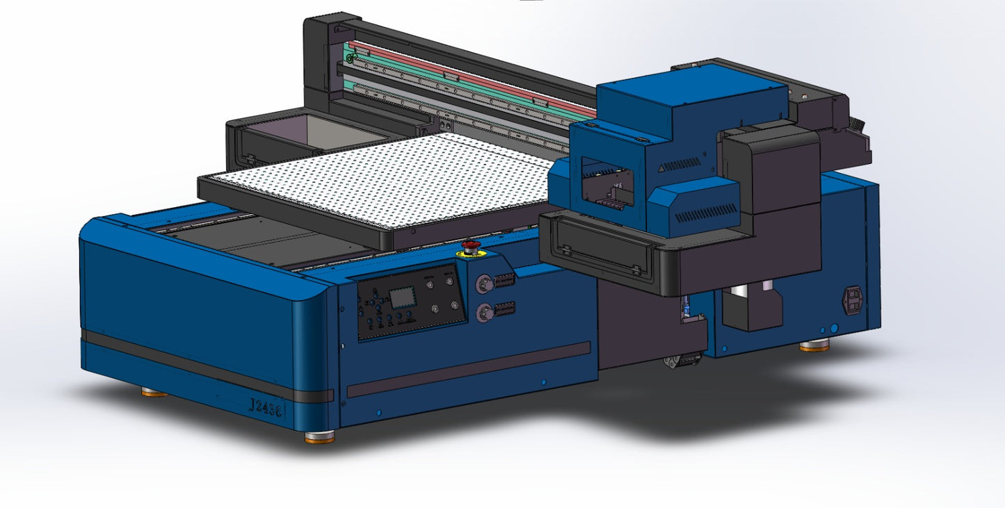 ALL NEW!! Coming soon!!! J36 24x36 inch Signature UV 3 head xp600 from Jay's printers flatbed printer