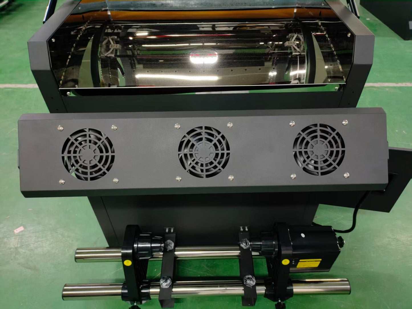 In Stock! J24 a 24 inch DTF Printer with Shaker Oven two I1600 printheads Starter Pack