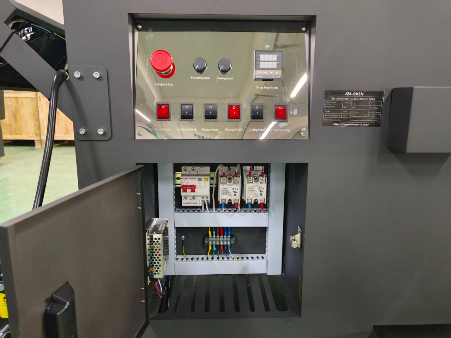 In Stock! J24 a 24 inch DTF Printer with Shaker Oven two I1600 printheads Starter Pack