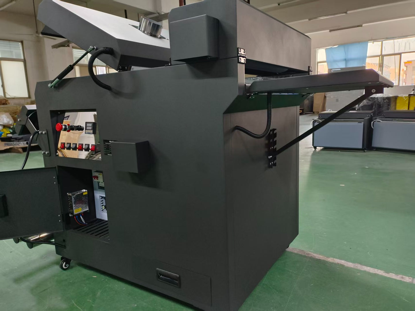 In Stock! J24 a 24 inch DTF Printer with Shaker Oven two I1600 printheads Starter Pack