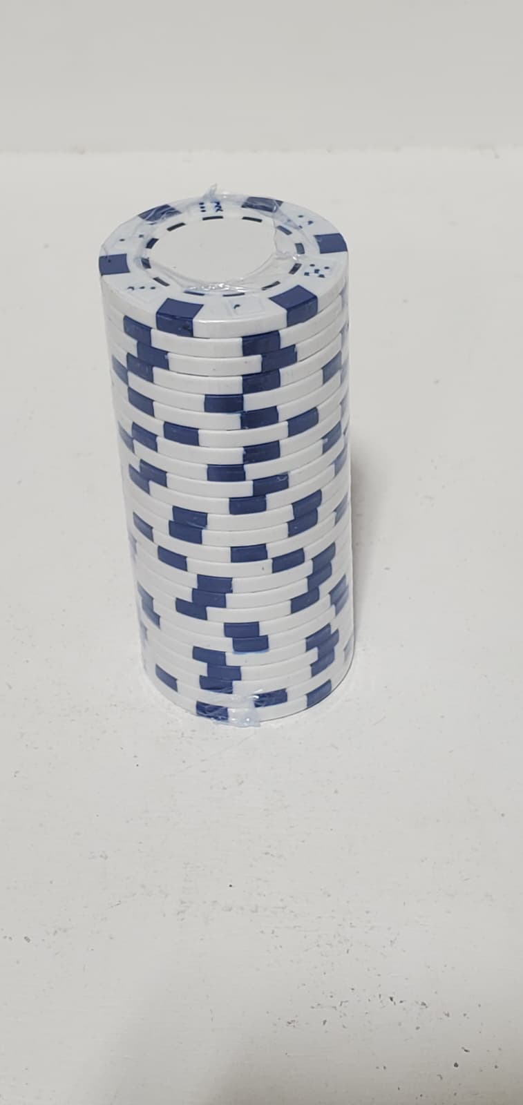 Blank UV Printable Poker Chip Discs - Pack of 20 - Plastic