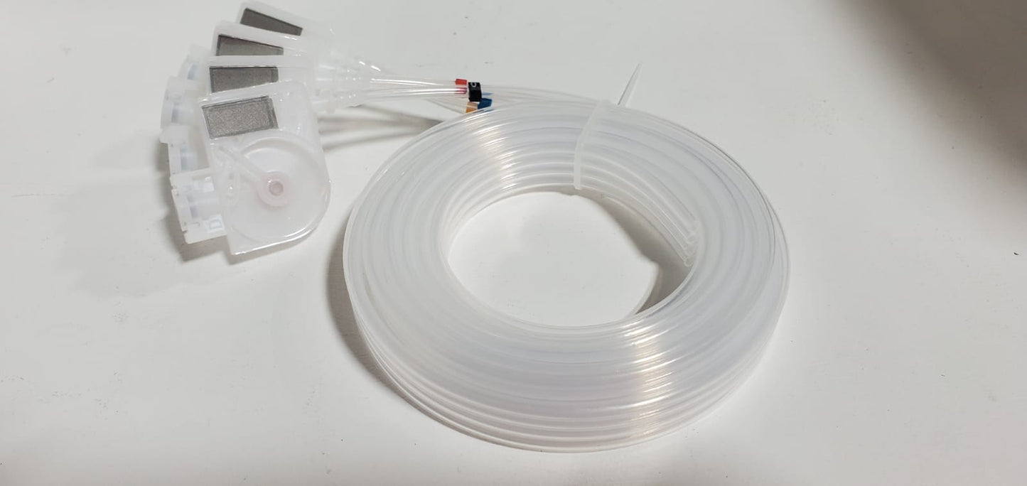 Ciss Tube for DTF or DTG Printer with Dampers and Extra Tubing