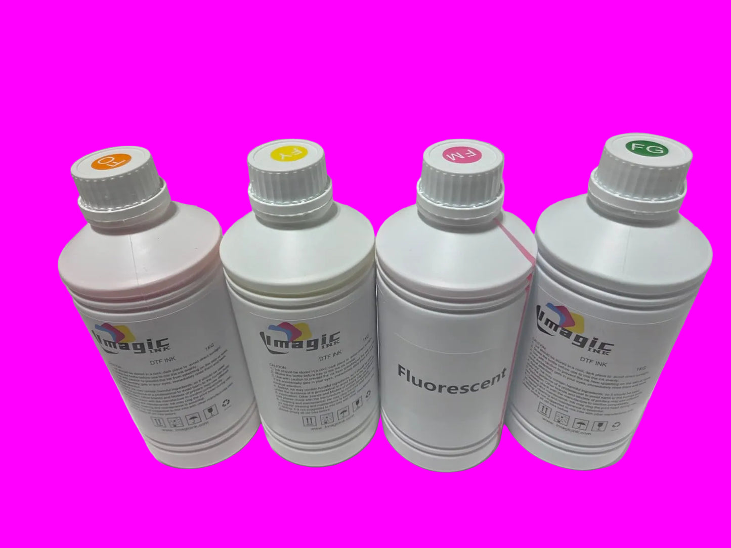 Fluorescent Imagic DTF Ink for DTF Textile T-shirt Printer for Epson xp600