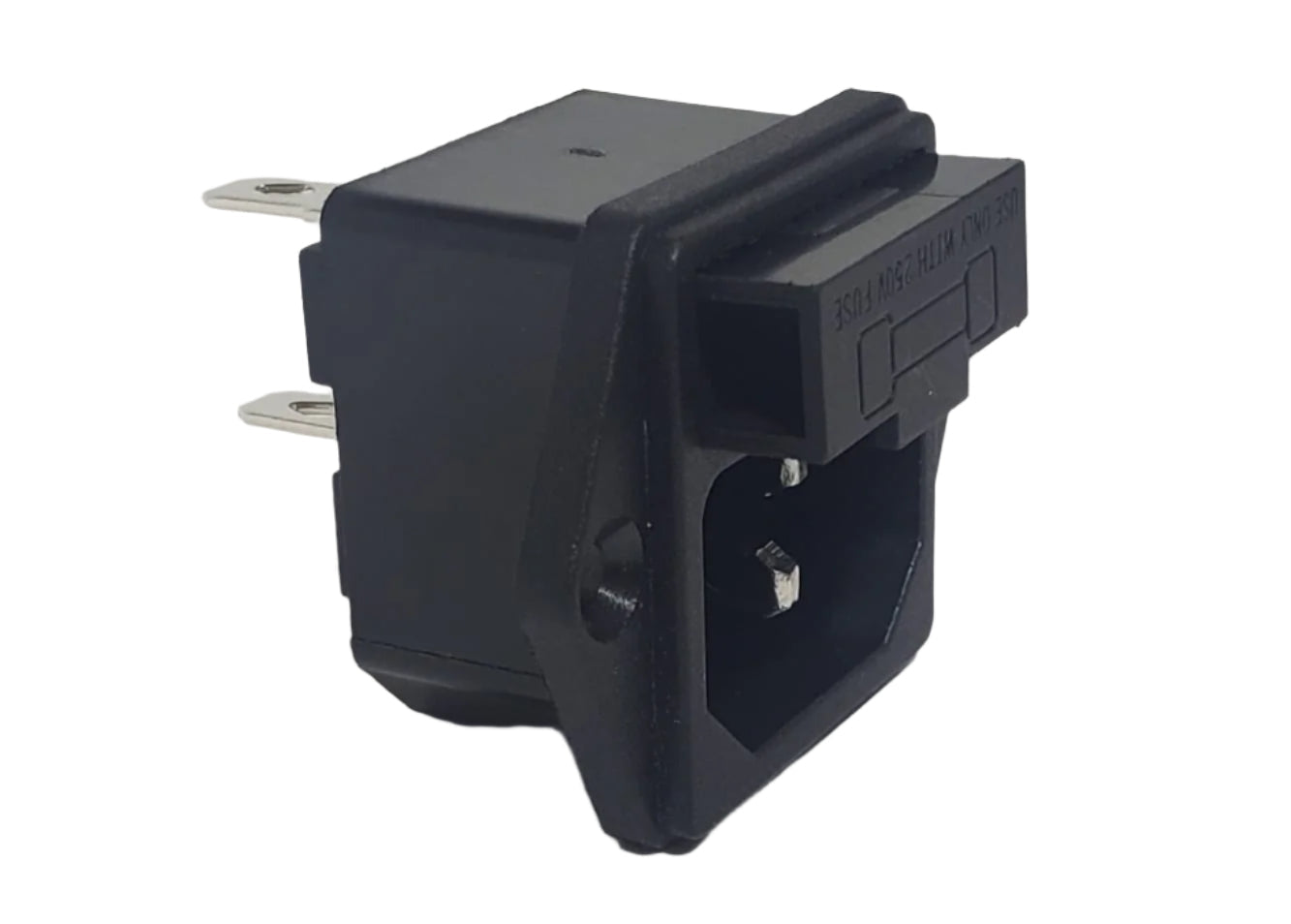 Pack of 2 Power Inlet Socket with Fuse Holder for Jay's Printers