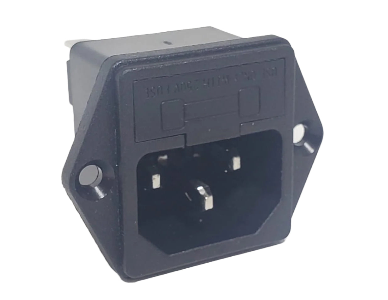 Pack of 2 Power Inlet Socket with Fuse Holder for Jay's Printers