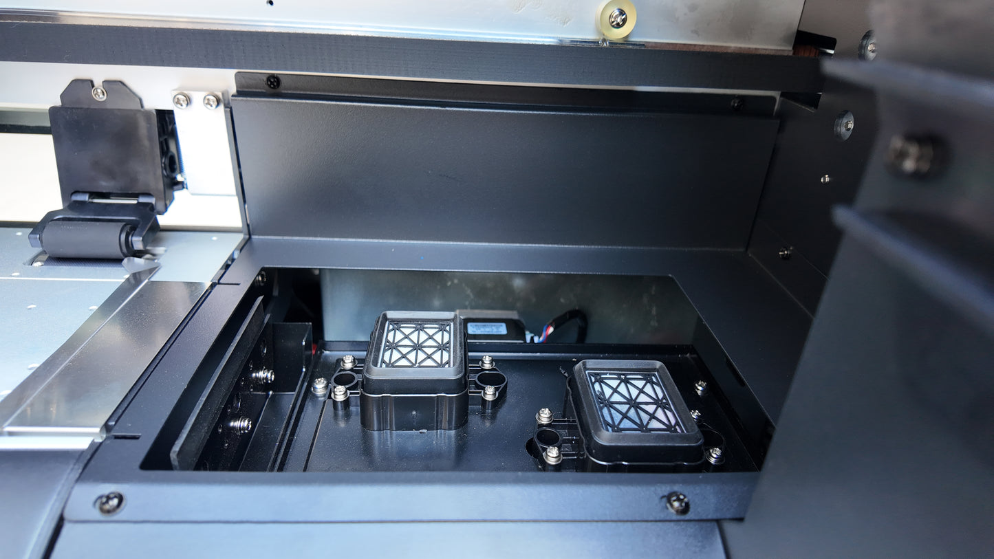 In Stock! J24 a 24 inch DTF Printer with Shaker Oven two I1600 printheads Starter Pack
