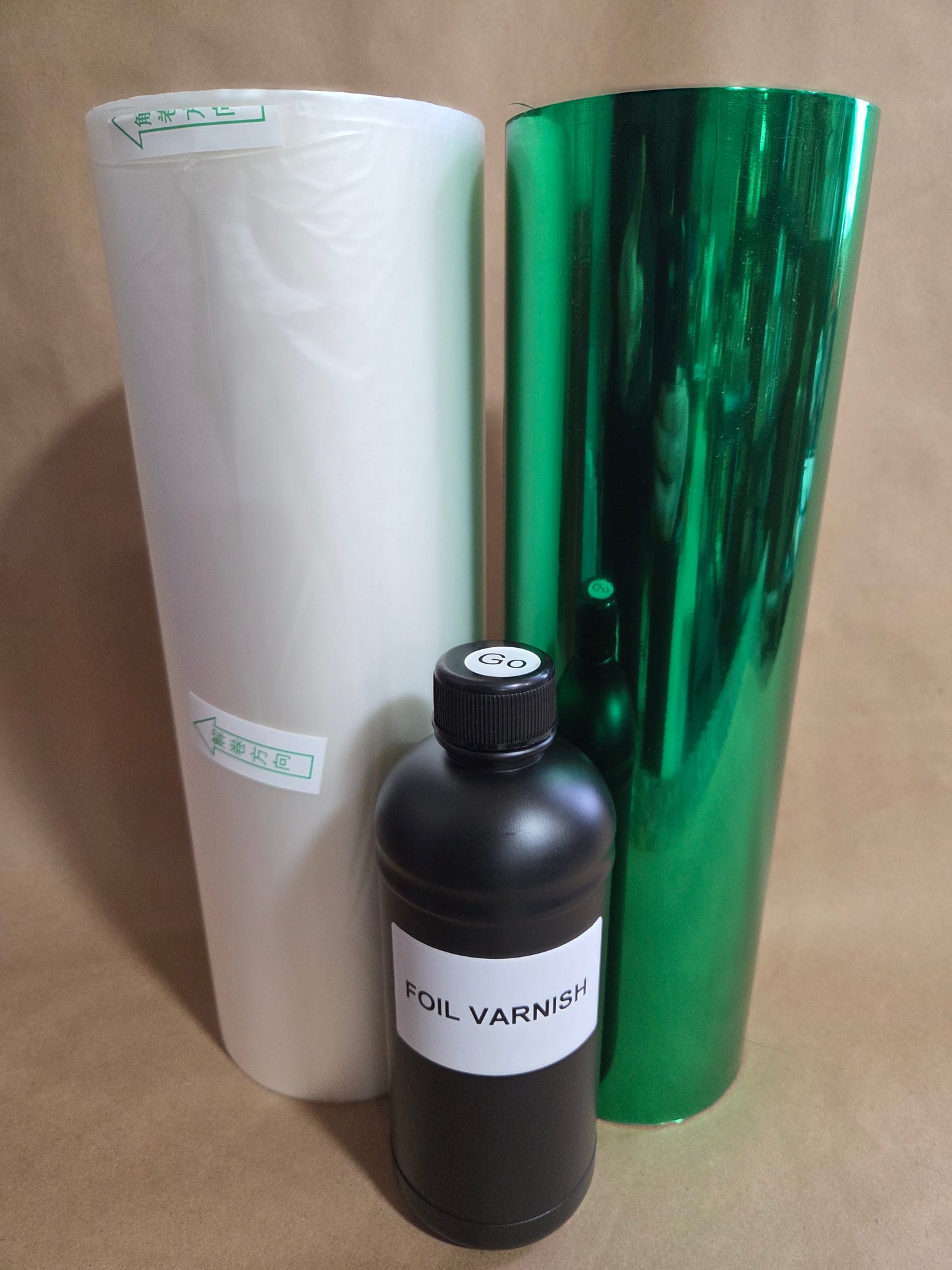 Starter Kit for Hot Foil Varnish Gloss for Foil Film Colored Film Printing UVDTF Upgrade Starter Kit.