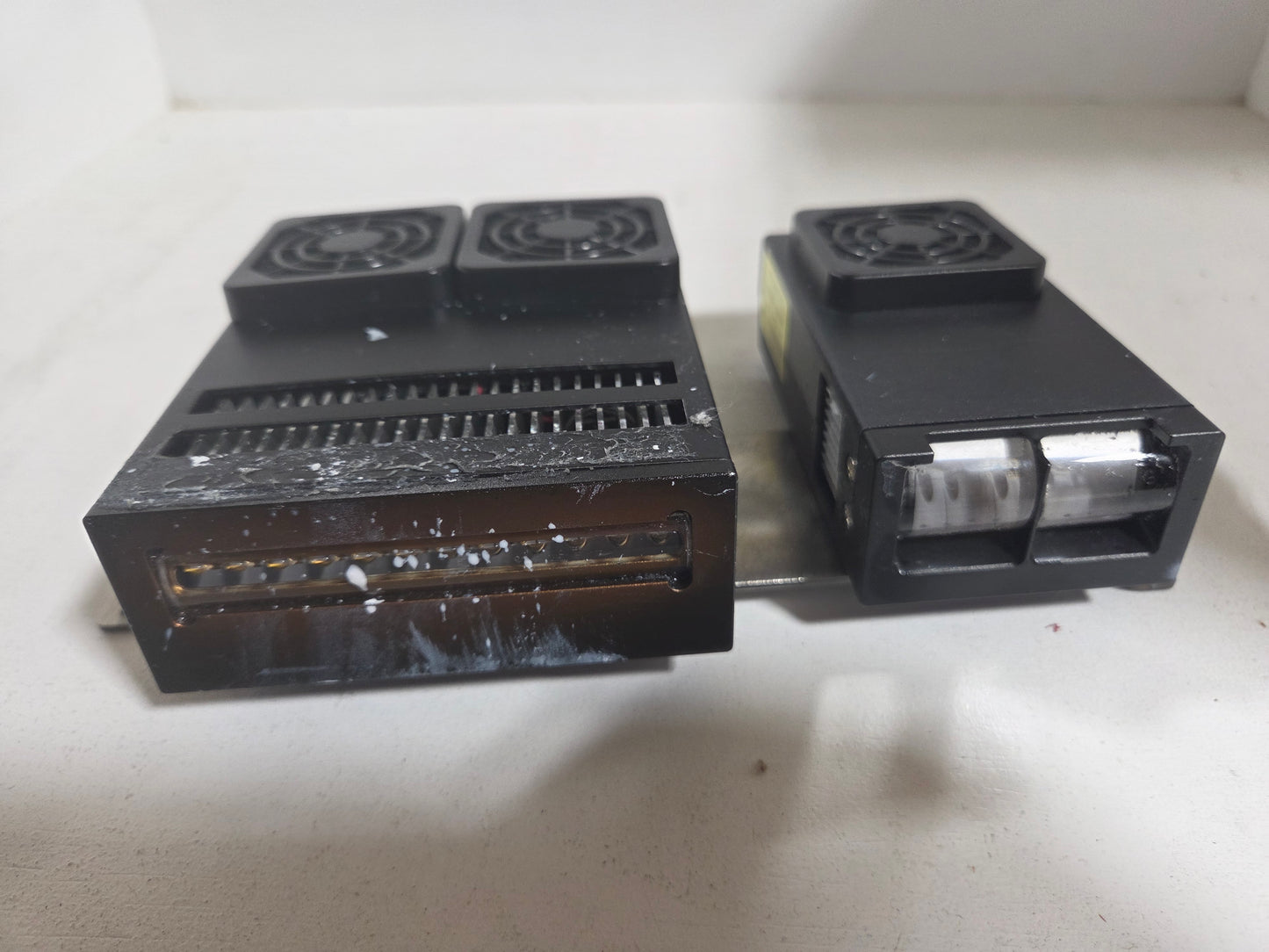 Pair of 100W UV LED Air Cooled Lamp / Light for UV Printers (USED)