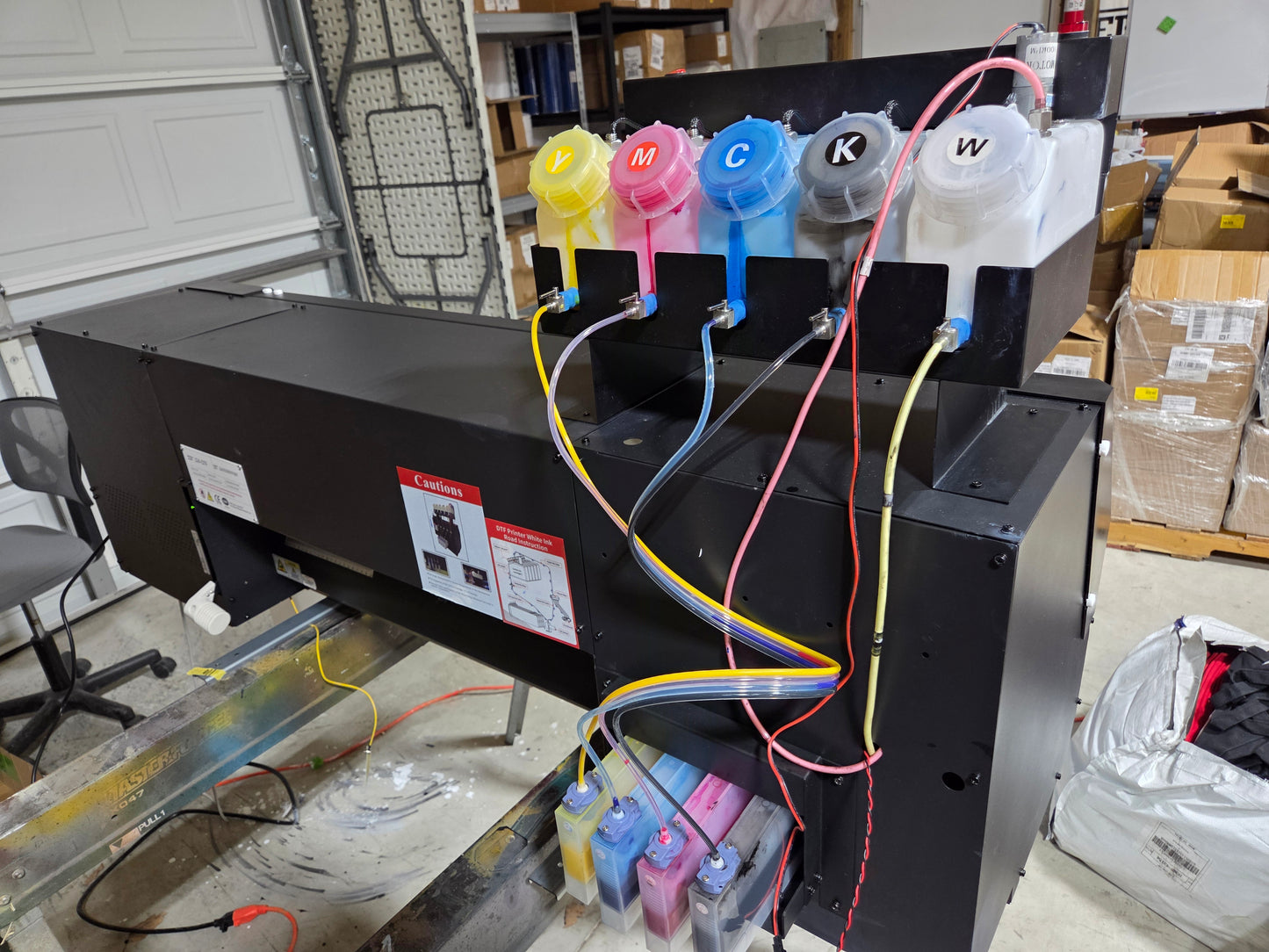 Refurbished J24 a 24 inch DTF Printer with two I1600 printheads (Oven Sold Separately)