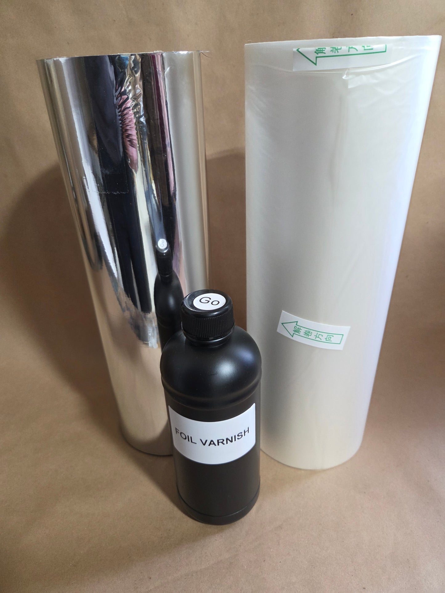 Starter Kit for Hot Foil Varnish Gloss for Foil Film Colored Film Printing UVDTF Upgrade Starter Kit.