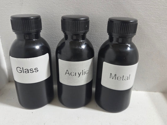 Small Sample Promotor Pack Adhesion Promotor Metal , Glass , Acrylic, Ceramic sample bottles - Imagic Ink