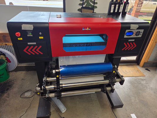 Showroom model 60pro 60CM UV/DTF Roll to Roll UV Printer with 3 i1600u printheads