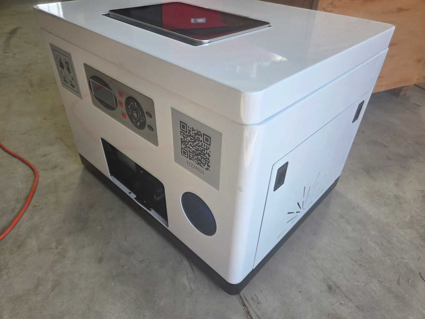 Refurbished Shipping Damage Smart Golf Ball UV Printer GF1 with Easy-Print Technology