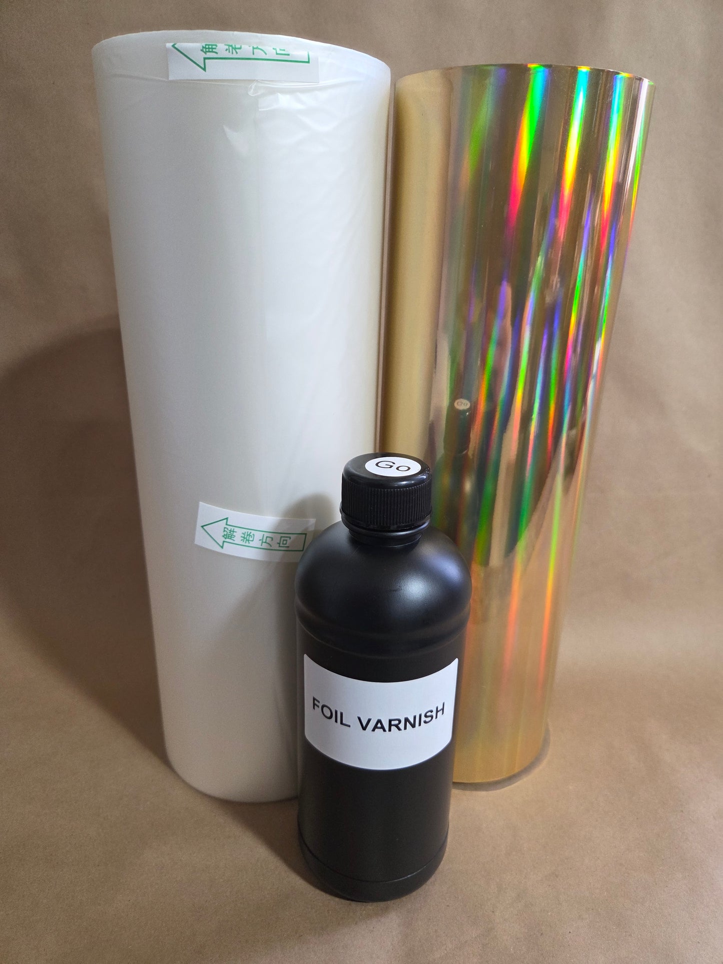 Starter Kit for Hot Foil Varnish Gloss for Foil Film Colored Film Printing UVDTF Upgrade Starter Kit.