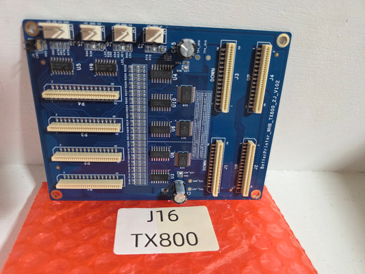 J16 TX800 Board - 096A25104316011 - 2.0 Printhead board headboard