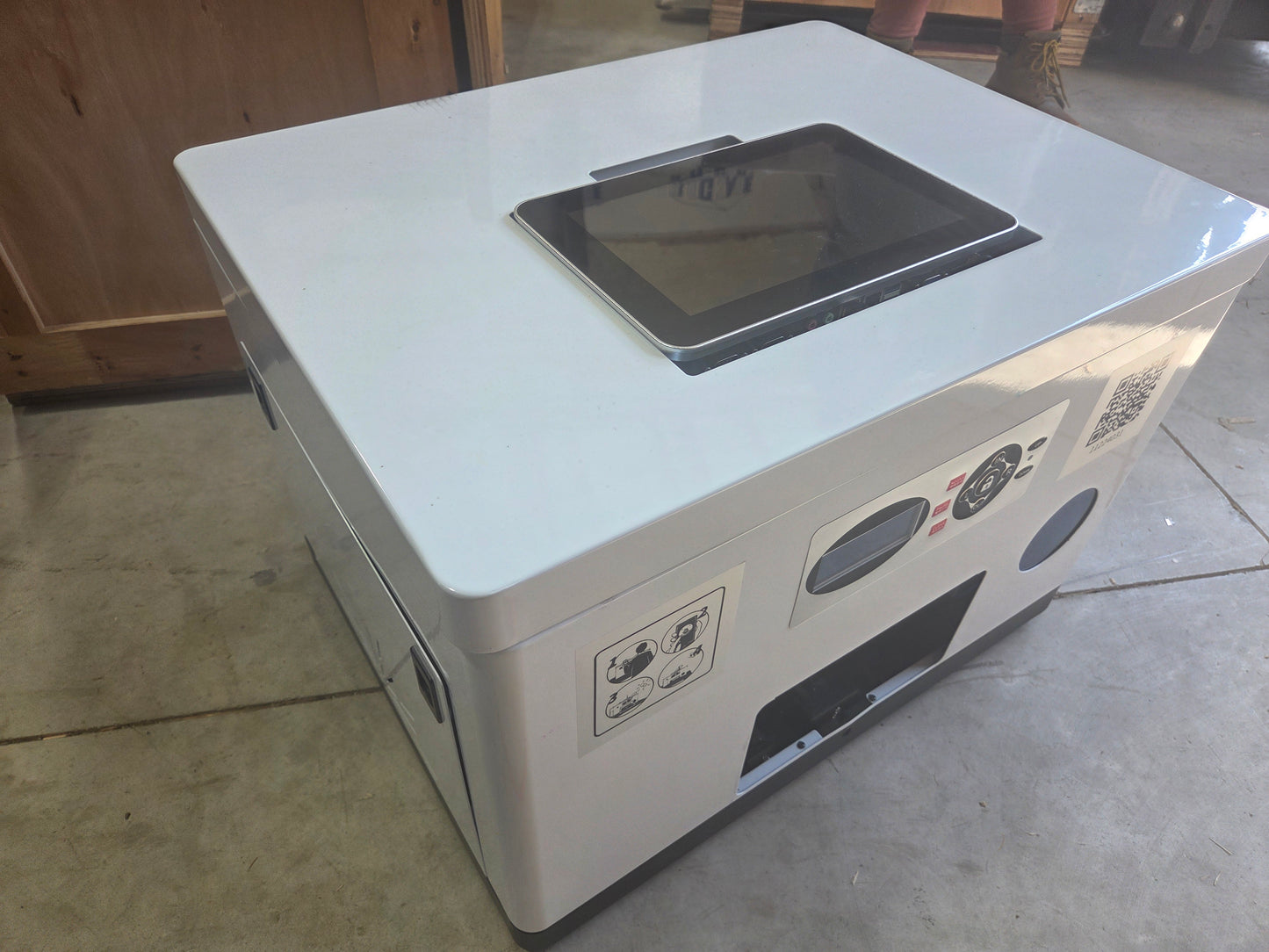 Refurbished Shipping Damage Smart Golf Ball UV Printer GF1 with Easy-Print Technology