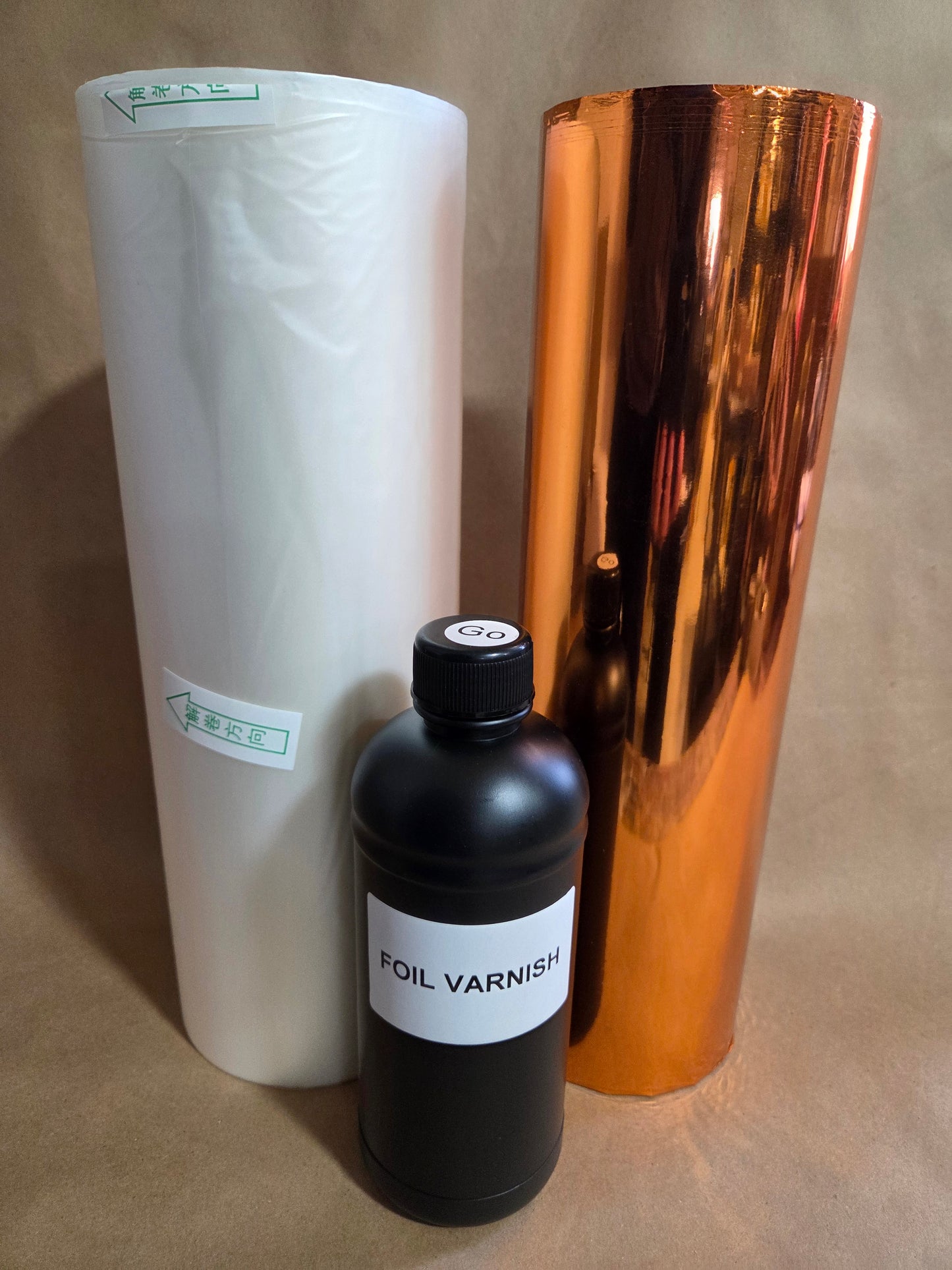 Starter Kit for Hot Foil Varnish Gloss for Foil Film Colored Film Printing UVDTF Upgrade Starter Kit.