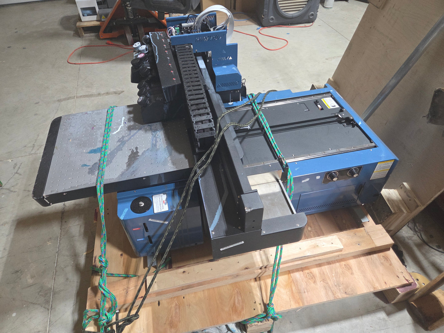 As-is J16 Northern Light Jay Signature UV 2 Head F1080 from Jay's printers 16x24 inch 4060 Flatbed Printer